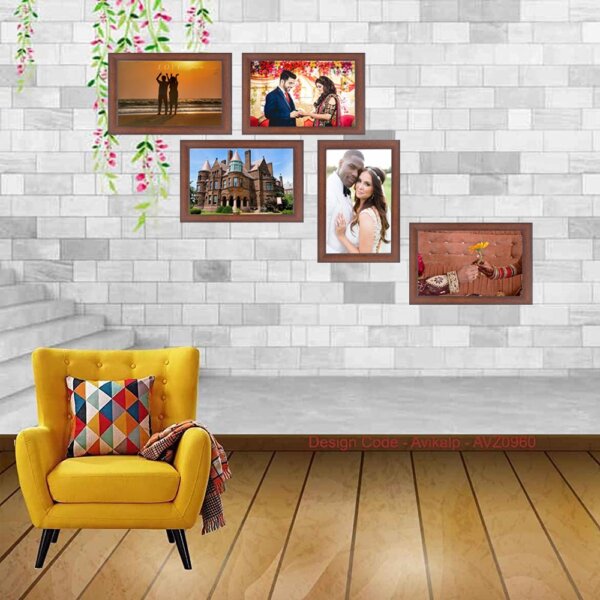 PHOTO FRAME 119G set of 5