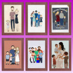 Photo Frame 119U set of 6