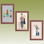 Photo Frame 119U set of 3