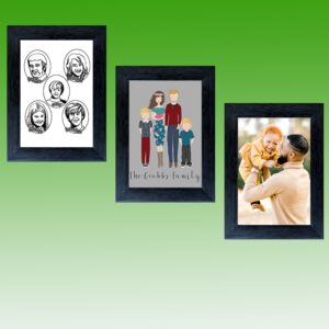 Photo Frame 140-O set of 3