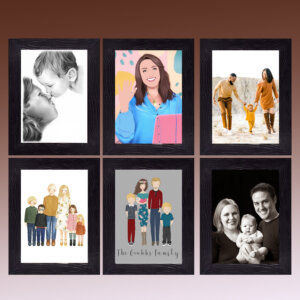 Photo Frame 140-OO set of 6