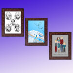 Photo Frame 140-SS set of 3,