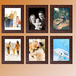 Photo Frame 140-SS set of 6,